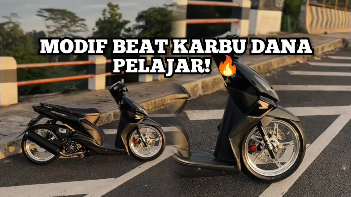 Rekomendasi modifikasi Beat Karbu dana pelajar paket lengkap! Ada 21 pilihan part murah dari bodi, lampu, hingga pelek bikin motor tampil ganteng.
