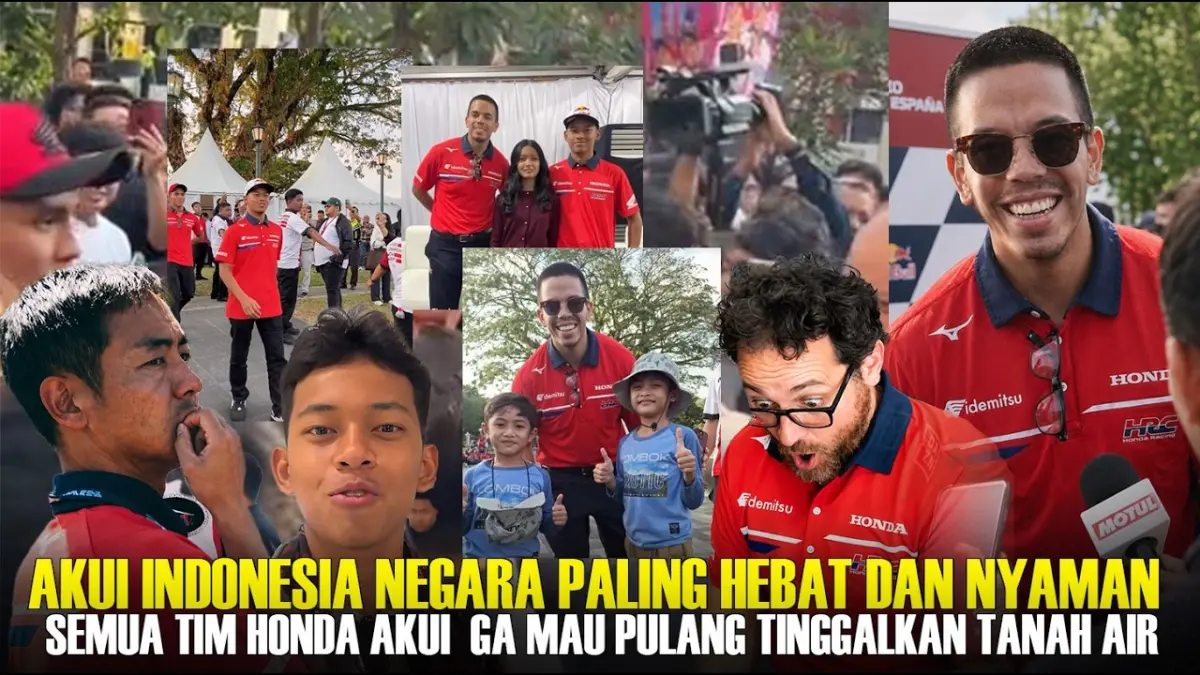 Veda Ega Pratama, Honda Team Asia, Moto3 2026, Tim Honda Indonesia, Veda Ega Indonesia (Youtube. com)