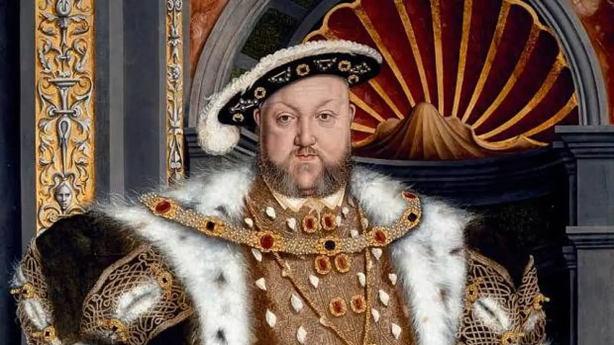 Fakta Raja Henry VIII kembali menarik perhatian. Mulai dari julukan Hidung Tembaga, memiliki staf khusus toilet, hingga menjadi raja paling kontroversial dalam sejarah Inggris (Pinterest).