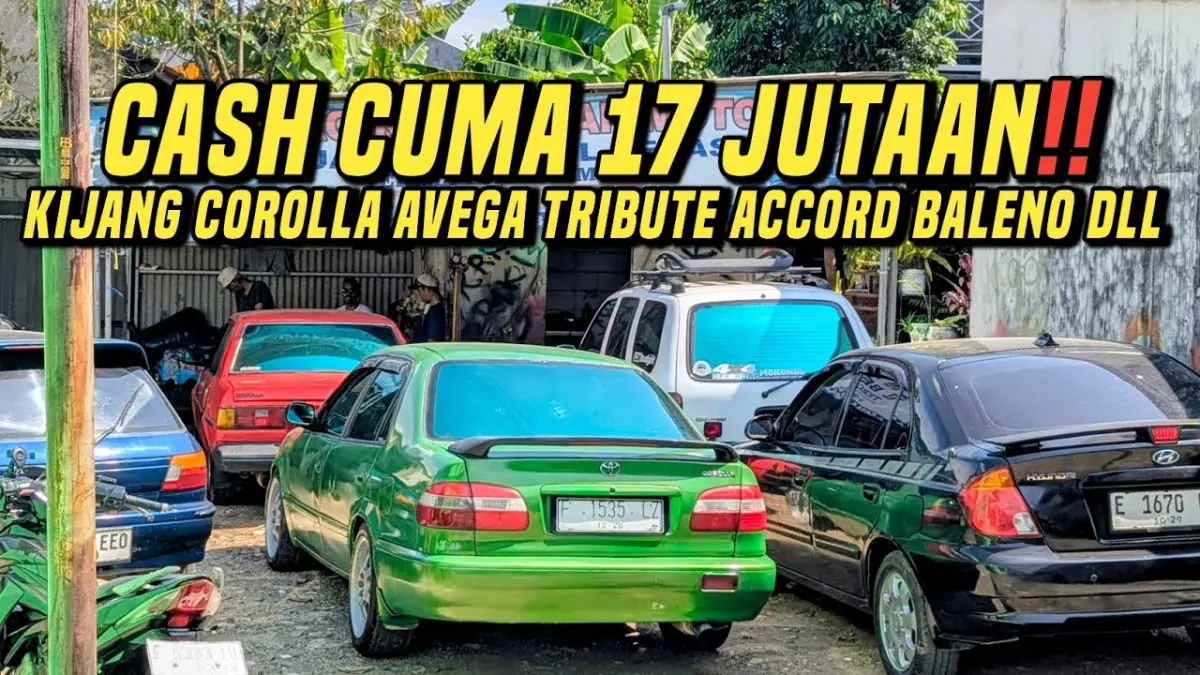 Obral mobil bekas murah Bogor siap mudik Lebaran! Cek pilihan Hyundai Avega, Baleno, Ford Everest, hingga Panther dengan harga ramah kantong.