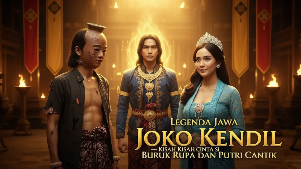 Joko Kendil adalah legenda Jawa tentang pangeran yang terkena kutukan sejak dalam kandungan hingga akhirnya menjadi raja berkat cinta tulus Putri Ngapunten (Pinterest).