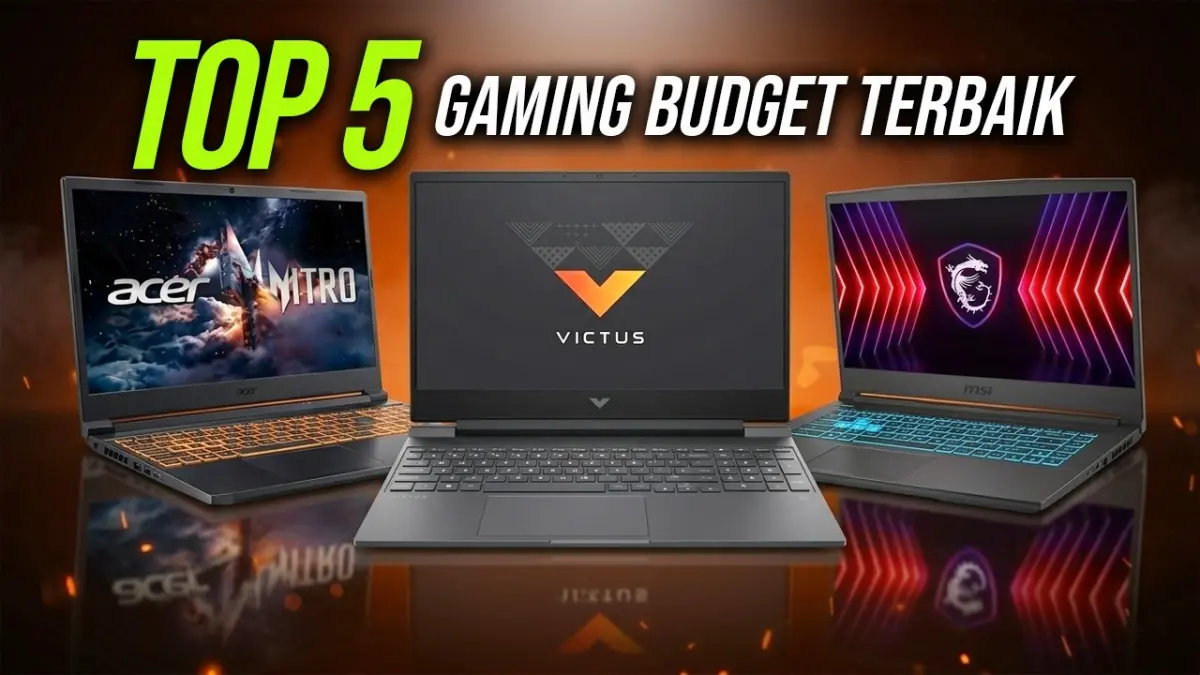 Laptop gaming murah terbaik 2026 hadir dengan RTX 3050 hingga RTX 4050. Simak 5 rekomendasi laptop gaming harga Rp10-15 jutaan untuk gaming dan produktivitas. (Youtube. com)