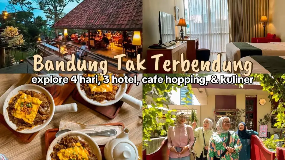Cari ide liburan seru? Cek rekomendasi tempat wisata di Bandung paling hits, lengkap dengan rute hemat, kuliner viral, cafe hopping estetik, hingga penginapan terjangkau!