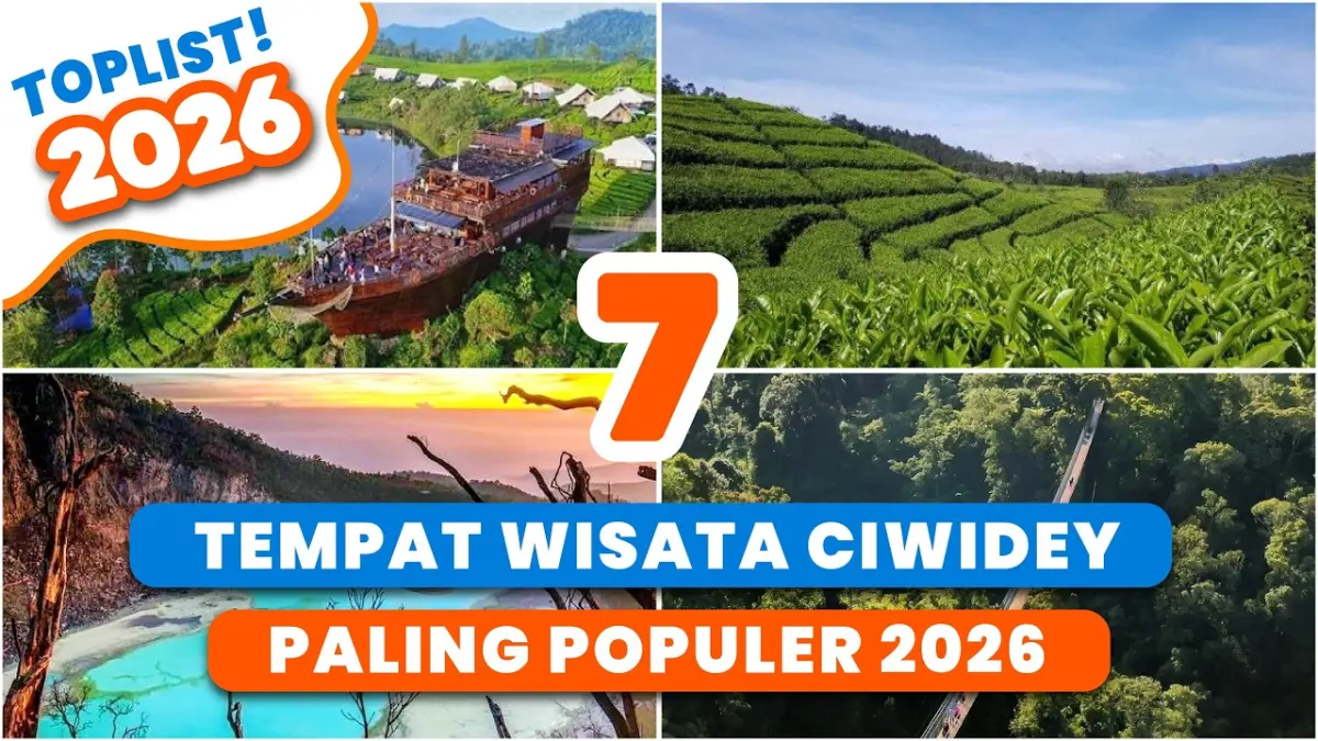 Cari liburan seru? Cek rekomendasi wisata Ciwidey hits 2026 paling populer, lengkap dengan tarif tiket, wahana instagenic, hingga spot sunrise terbaik!