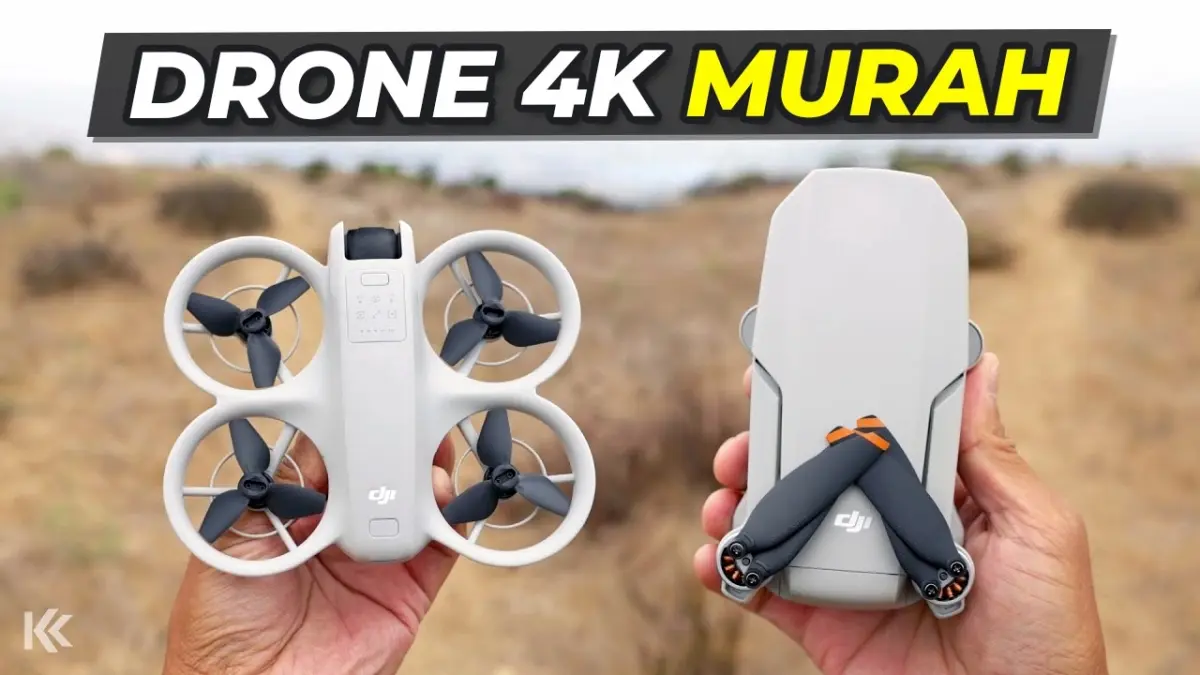 Cari drone berkualitas? Cek 5 rekomendasi drone 4K murah terbaik 2026 yang awet dan terbang jauh, mulai dari DJI Neo 2 hingga Vimi X8 Telemax di sini!