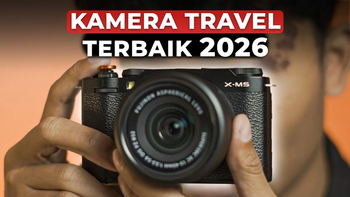 Cari kamera travel terbaik? Cek keunggulan Fujifilm X-M5 yang dibanderol mulai Rp 12 jutaan dengan fitur perekaman 6.2K dan desain retro di sini!