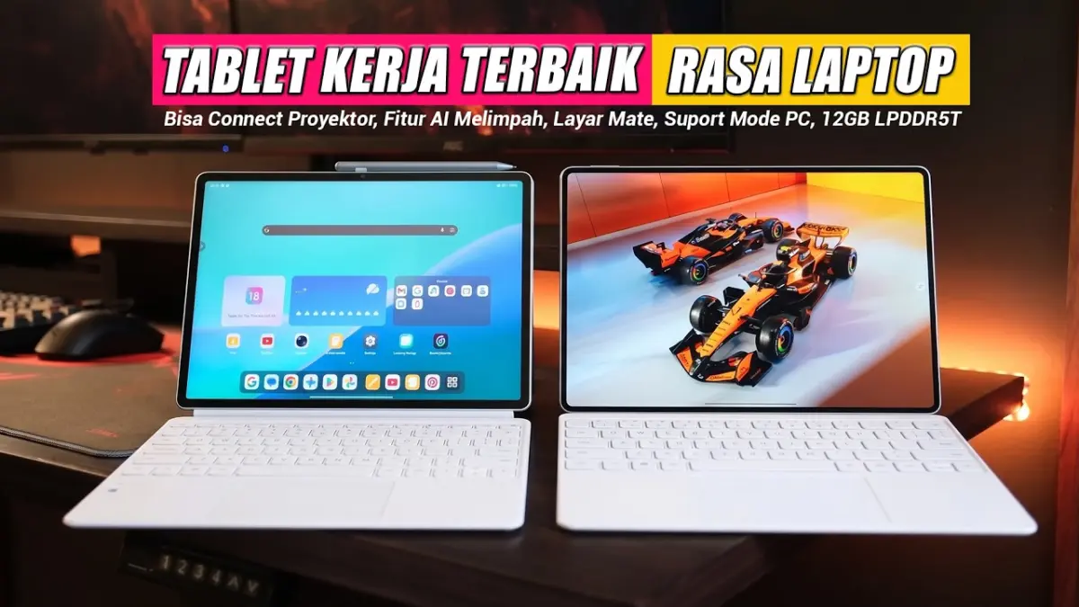 Cari perangkat fleksibel? Cek rekomendasi tablet murah pengganti laptop 2026 terbaik untuk kerja dan hiburan, ada Lenovo, Huawei, hingga Xiaomi Pad 8 Pro!