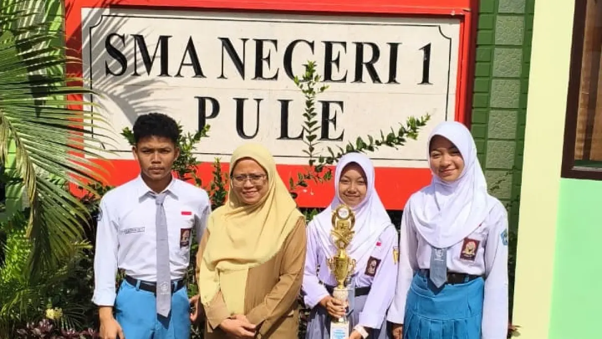 TERUS BERKARYA: Lewat film berjudul Inang, SMAN 1Pule meraih juara 1 FLS3N kategori film pendek tingkat Provinsi Jawa Timur Tahun 2026 dan berhak ke tingkat nasional.(SUSANTO UNTUK RADAR TRENGGALEK)