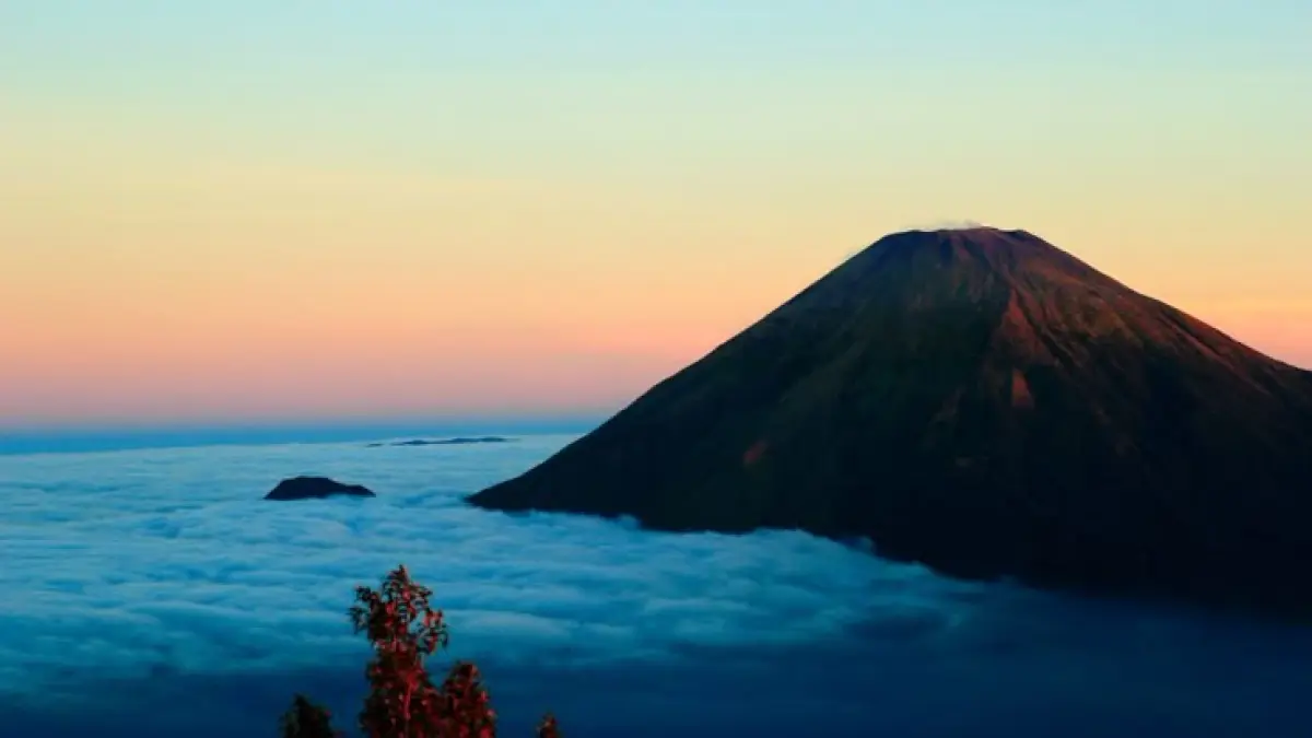 Pendakian Gunung Slamet via Bambangan menghadirkan kisah inspiratif bocah 8 tahun yang berhasil mencapai Puncak Surono di atap Jawa Tengah (Pinterest).