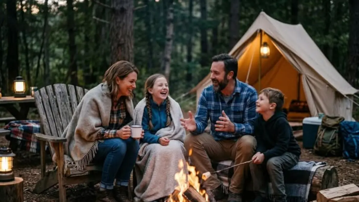 Tenda camping keluarga terbaik 2026 menawarkan ruang luas, tahan air, dan mudah dipasang. Simak 5 rekomendasi terbaik untuk camping nyaman bersama keluarga (Pinterest).