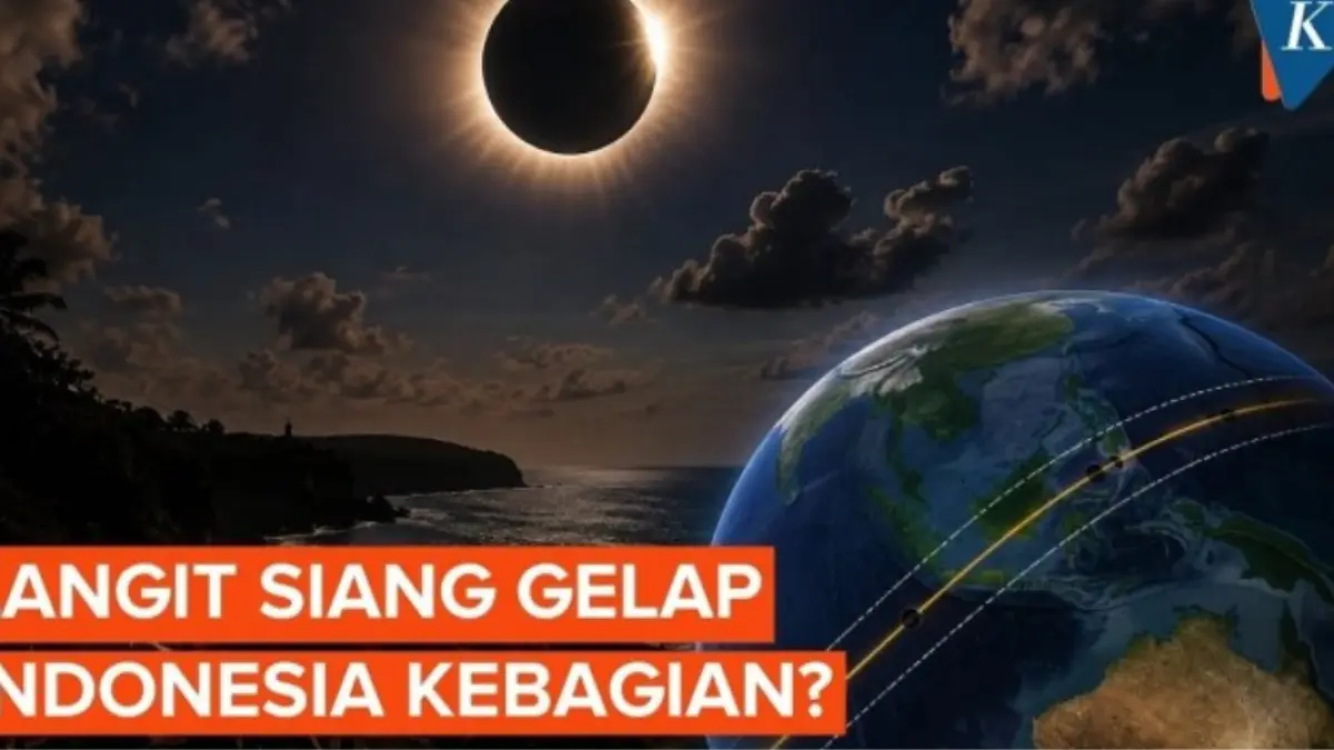 Gerhana Matahari Total 13 Agustus 2026 dipastikan tidak dapat diamati dari Indonesia. Simak penjelasan BRIN mengenai jadwal dan wilayah yang dilalui fenomena ini.