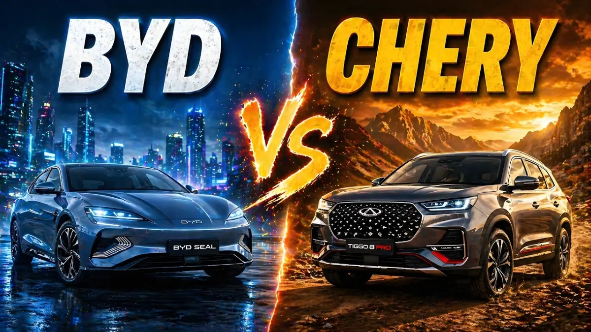 Pilih BYD atau Chery untuk mobil baru Anda? Simak komparasi teknologi baterai, fitur kabin, garansi, hingga estimasi harga terbaiknya di sini!