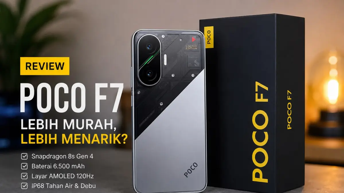 Poco F7 Resmi Direview, Ponsel Murah Ini Justru Lebih Menarik dari Versi Pro? Ini Alasannya