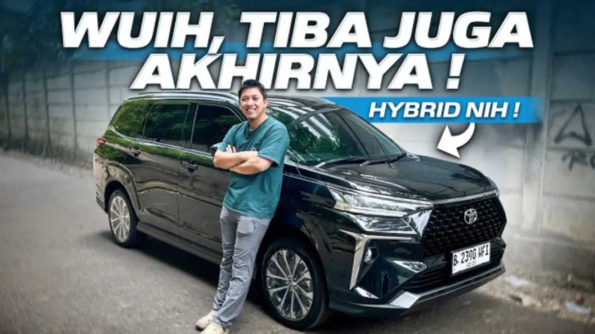 Toyota Veloz Hybrid resmi hadir mulai Rp299 juta dengan mesin hybrid Toyota yang lebih irit, responsif, dan tetap nyaman sebagai MPV keluarga.