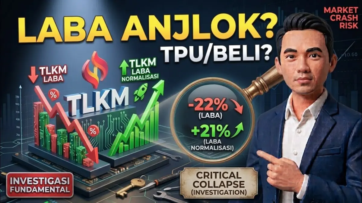 Ulasan saham TLKM terkait paradoks laba kuartal I 2026, deviden jumbo Rp22,1 T, dan spin-off aset fiber ke Infranexia. Cek target harga dan risetnya di sini!