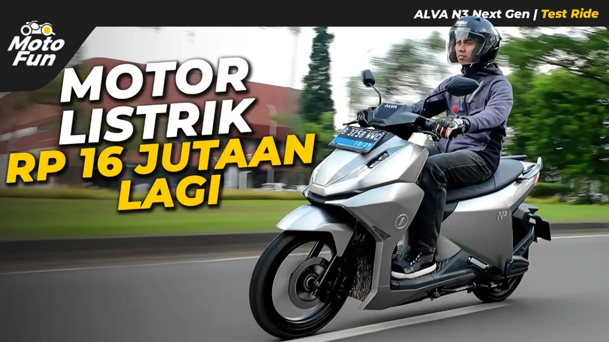 Alva Entry Next Gen hadir sebagai motor listrik murah Rp 16 jutaan bertabur fitur cerdas IoT dan pengisian cepat Boost Charge. Cek spesifikasinya di sini!