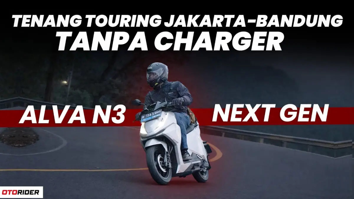 Alva N3 Next Gen sukses melibas rute Jakarta-Bandung sejauh 160 km. Simak ulasan performa baterai LFP, kenyamanan, dan keunggulan Boost Charge di sini!