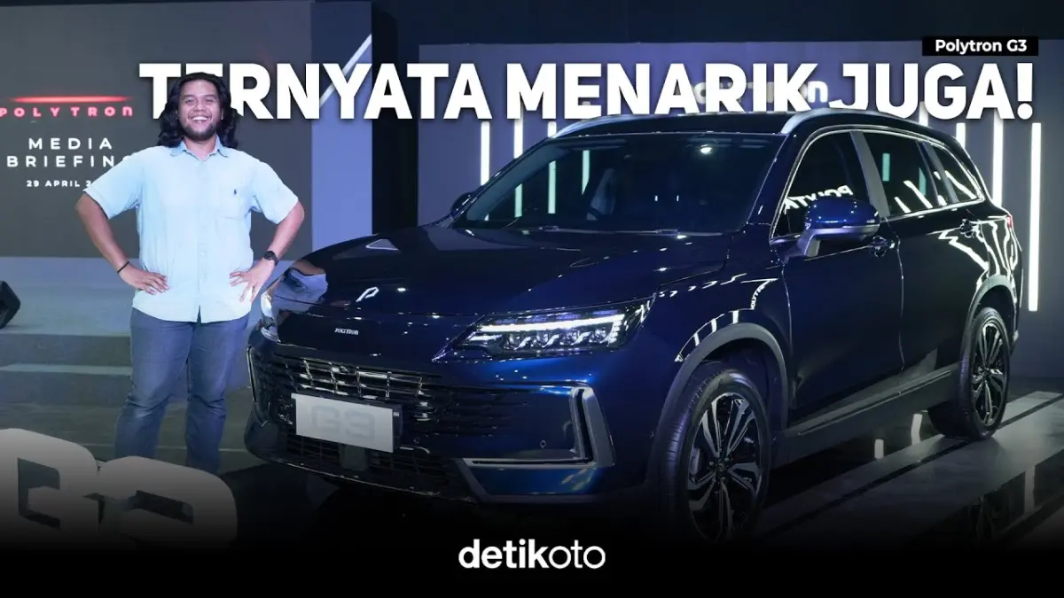 Polytron G3 resmi meluncur sebagai SUV listrik lokal berfitur ADAS canggih dan kabin super lega. Cek ulasan spesifikasi, jarak tempuh, dan keunggulannya di sini!