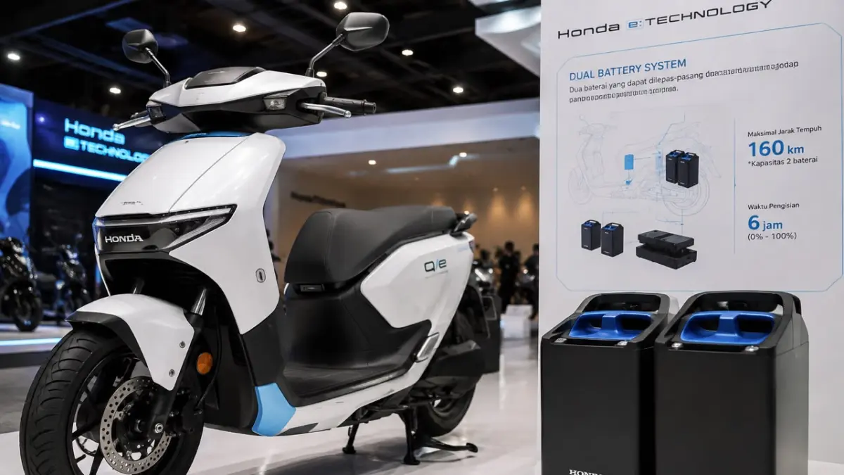 Honda Qve Punya Teknologi Mirip Mobil Listrik, Bukan Sekadar Motor Listrik Mahal