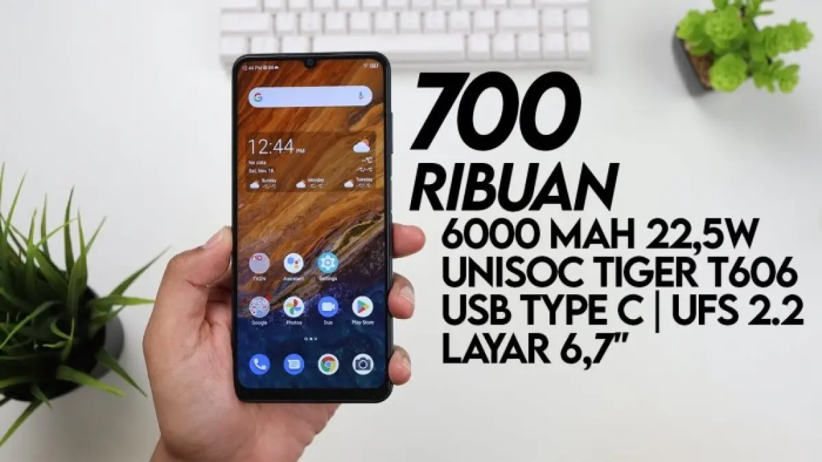ZTE Blade A72 harga Rp 700 ribuan hadir dengan Unisoc Tiger T606, UFS 2.2, layar 90Hz dan baterai 6.000 mAh.