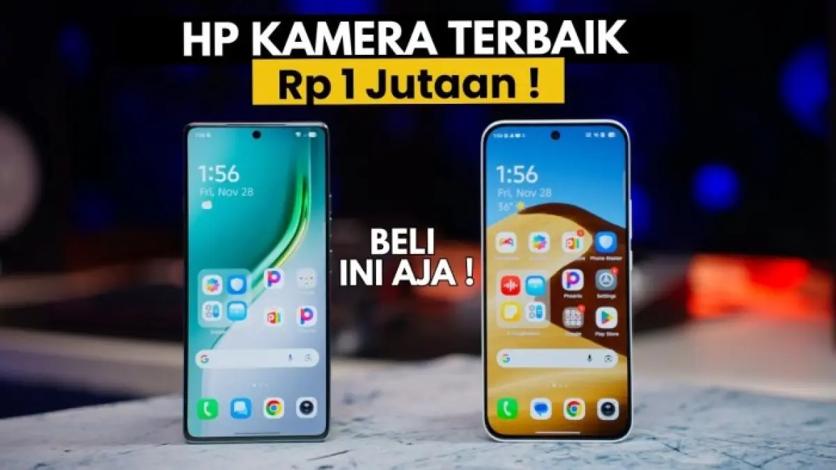 7 HP 1 jutaan kamera terbaik 2026, dari Vivo hingga Samsung. Ada kamera 108 MP dan HP yang mampu merekam video 2K.