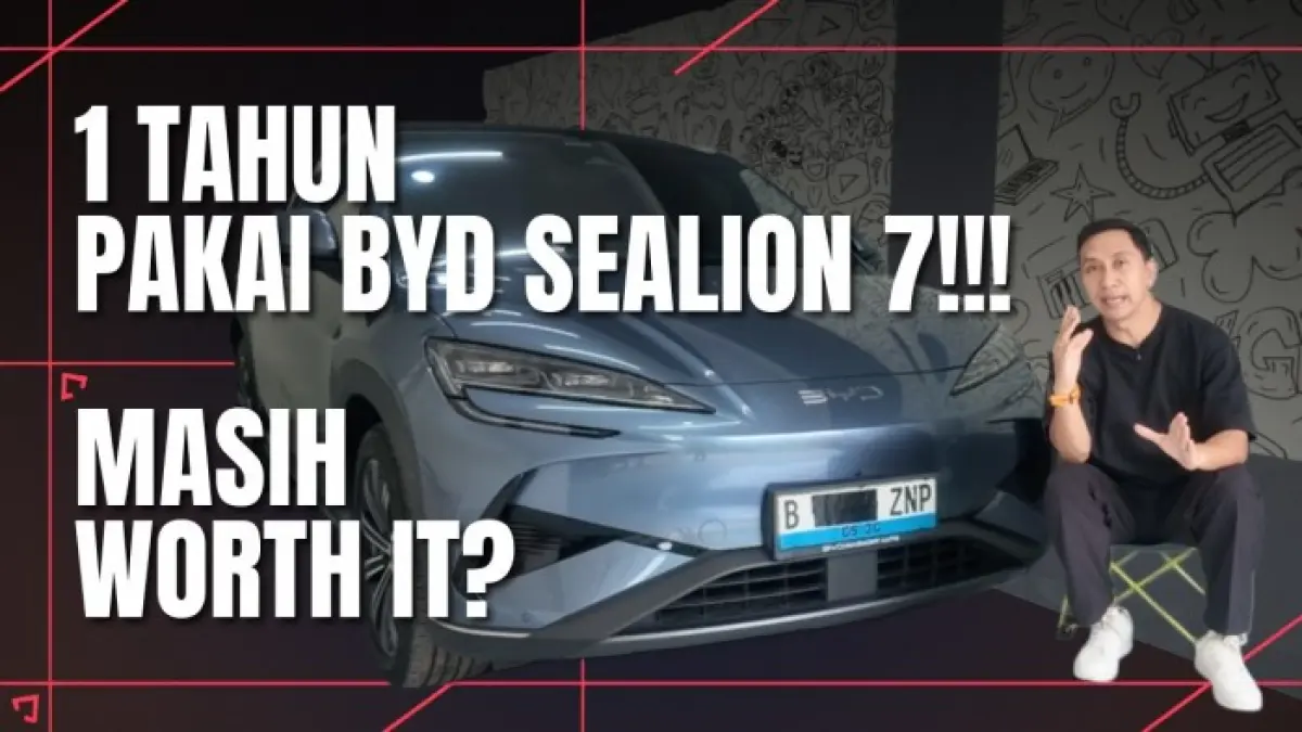 Biaya kepemilikan BYD Sealion 7 selama setahun terungkap. Total operasional hanya Rp14,1 juta untuk jarak 27 ribu kilometer.