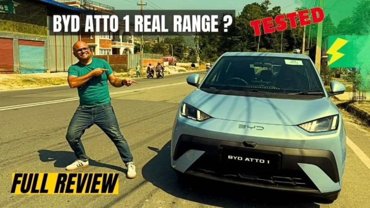 BYD Atto 1 mencatat 36 km hanya dengan 10 persen baterai. Hasil range test menunjukkan potensi jarak tempuh hingga 360 km.