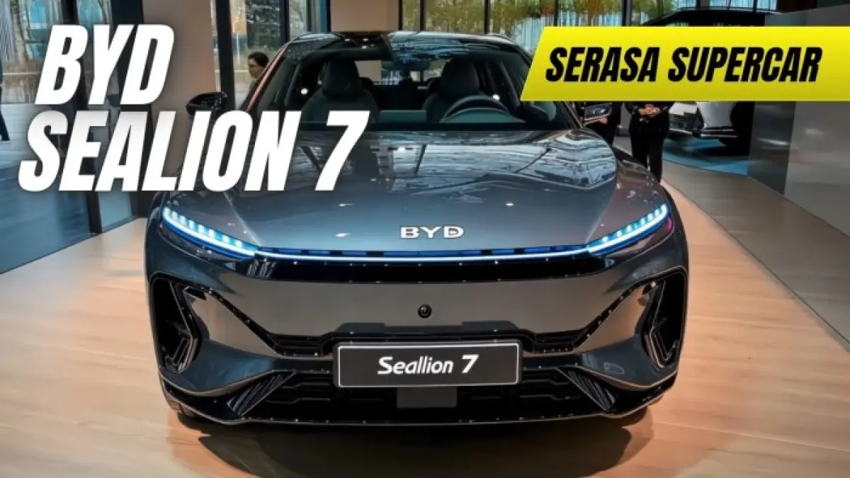 BYD Sealion 7 ResmiMeluncur di Indonesia, SUV listrik futuristik dengan jarak tempuh  550 Km