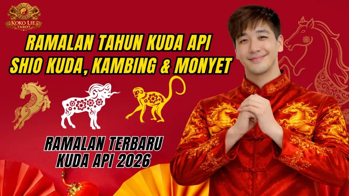 Simak ramalan Shio Kuda, Kambing, dan Monyet di Tahun Kuda Api 2026. Temukan prediksi rezeki, karier, asmara, dan tips keuangan agar hoki maksimal!