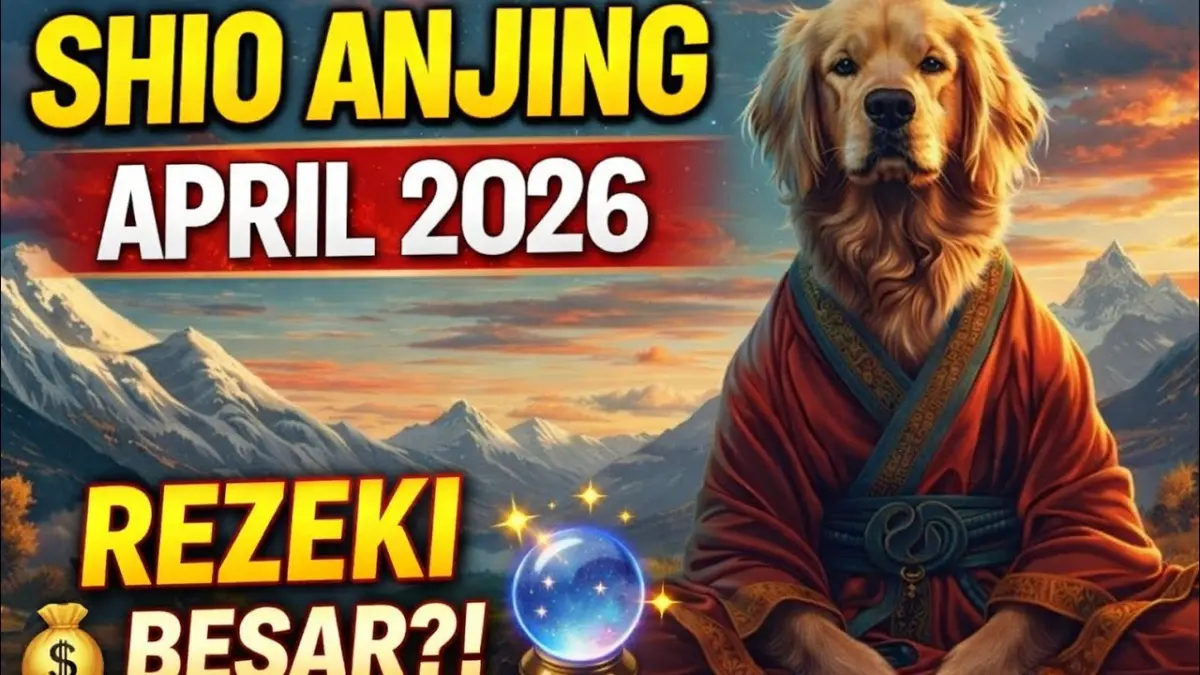 Ulasan ramalan Shio Anjing April 2026 di Bulan Naga Air. Cek prediksi karir, stabilitas keuangan, dan petunjuk asmara untuk kelancaran rezeki Anda! 