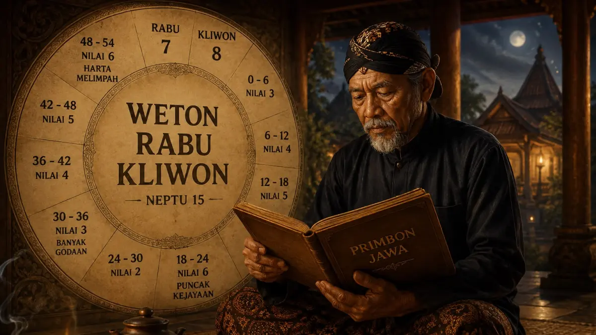 Weton Rabu Kliwon Menurut Primbon Jawa, Ada Fase Puncak Kejayaan dan Banyak