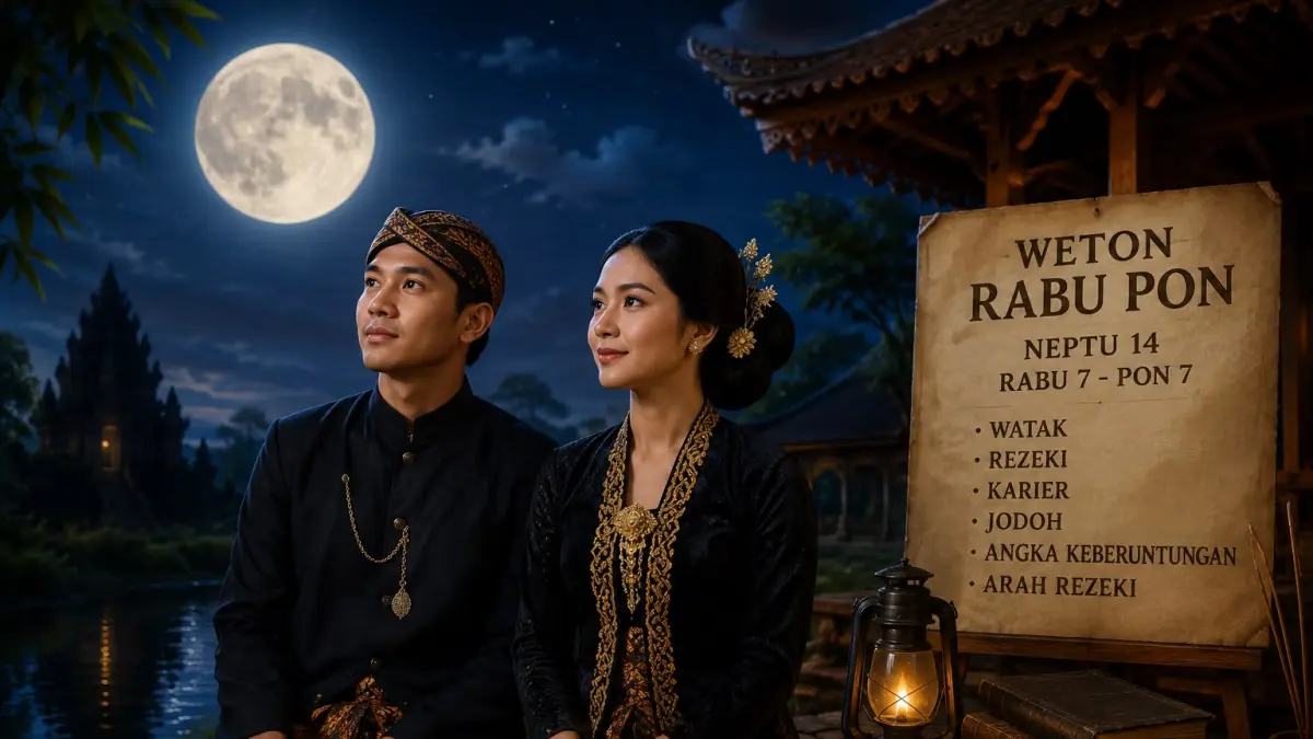 Weton Rabu Pon Menurut Primbon Jawa: Watak, Rezeki, Karier, hingga Jodoh