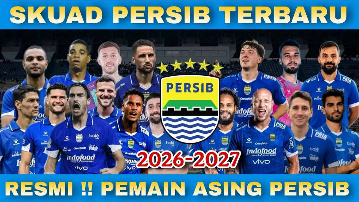 Daftar transfer pemain asing Persib Bandung musim 2026/2027. Cek daftar pemain resmi out, amunisi bertahan, hingga rumor Ole Romeny masuk radar Maung Bandung!