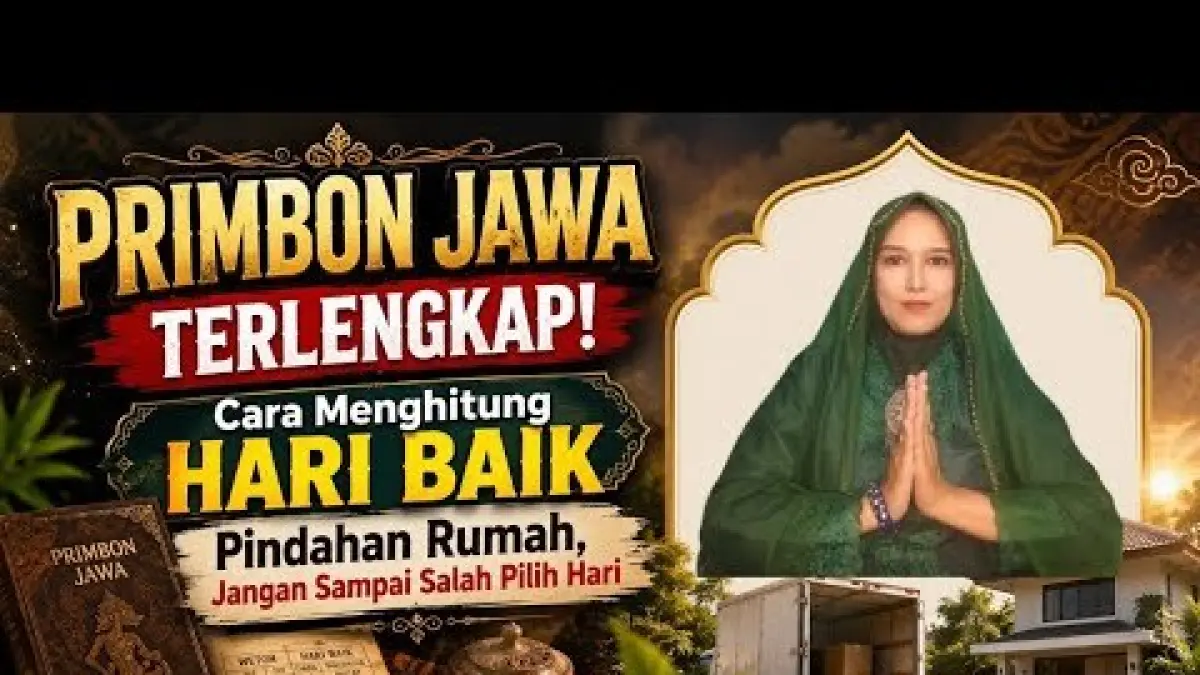 Hari baik pindahan rumah menurut Primbon Jawa dihitung dari neptu hari dan pasaran. Simak hitungan Satria Pinayungan yang dipercaya paling baik.