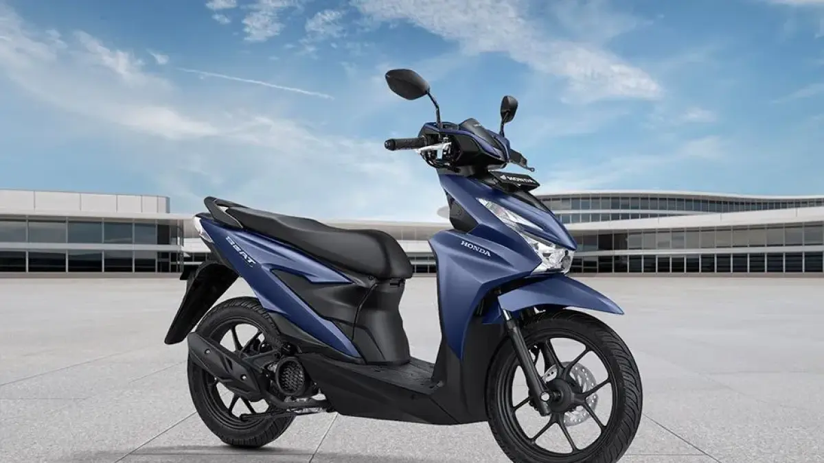 Motor matic hemat untuk harian bisa memilih Honda Beat, Yamaha Gear 125, Honda Genio, atau Yamaha Fazzio Hybrid sesuai kebutuhan.