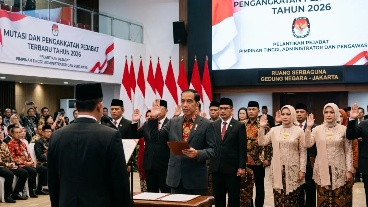 11 pejabat tinggi pratama DKI Jakarta dilantik. Masa berlaku jabatan berbeda, mulai hari pelantikan, 1 Juni, hingga 1 Agustus 2026.