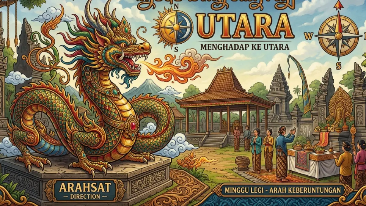 Nogo Dino dalam tradisi Jawa dipercaya berkaitan dengan arah perjalanan dan rezeki. Simak penjelasan posisi naga berdasarkan hari dan pasaran.