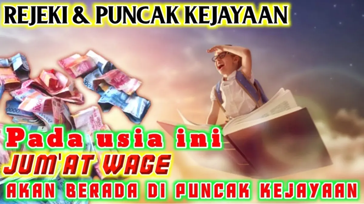  Simak ulasan neptu Jumat Wage dan peruntungannya menurut Primbon Jawa. Ketahui kapan usia kejayaan, fluktuasi rezeki, serta rahasia kesuksesannya!