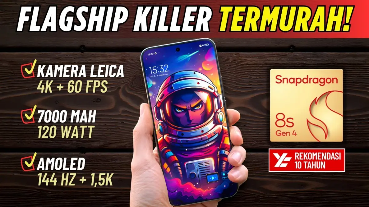 Rekomendasi HP flagship killer terbaik 2026 dengan spek dewa, kamera Leica/Sony, dan harga murah. Temukan pilihan HP impian Anda di sini!