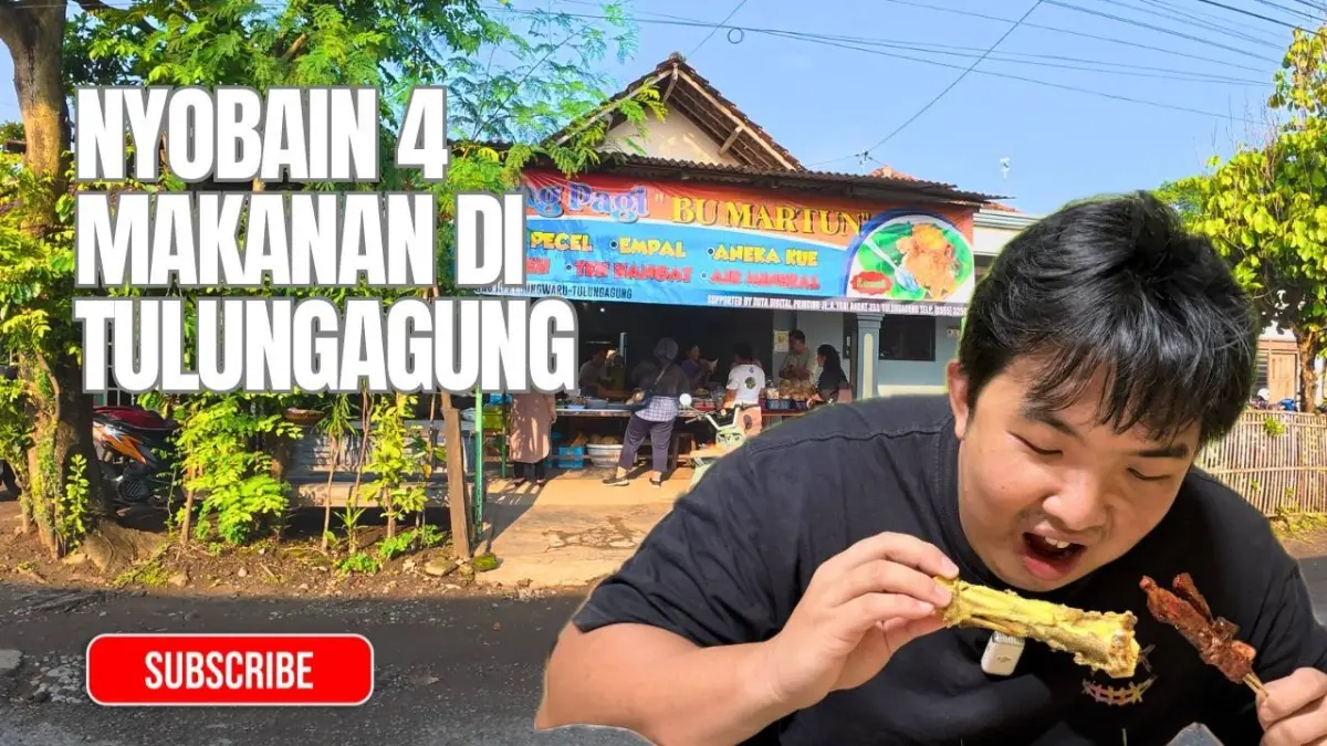 Jelajahi kuliner khas Tulungagung populer mulai dari nasi lodo, nasi pecel, sate kambing kecap kuda, hingga nasi patik murah meriah di Tulungagung.