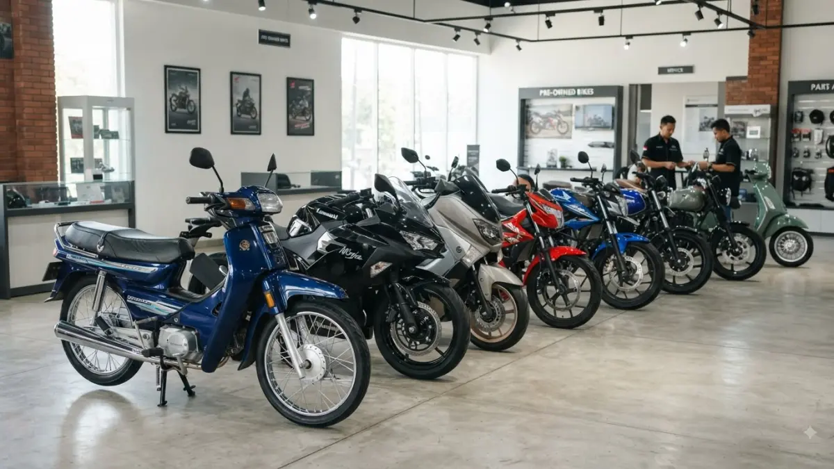 Geger! UD Motor Kediri Jual Motor Bekas Murah Meriah, Honda Supra Cuma Rp3 Jutaan Saja!