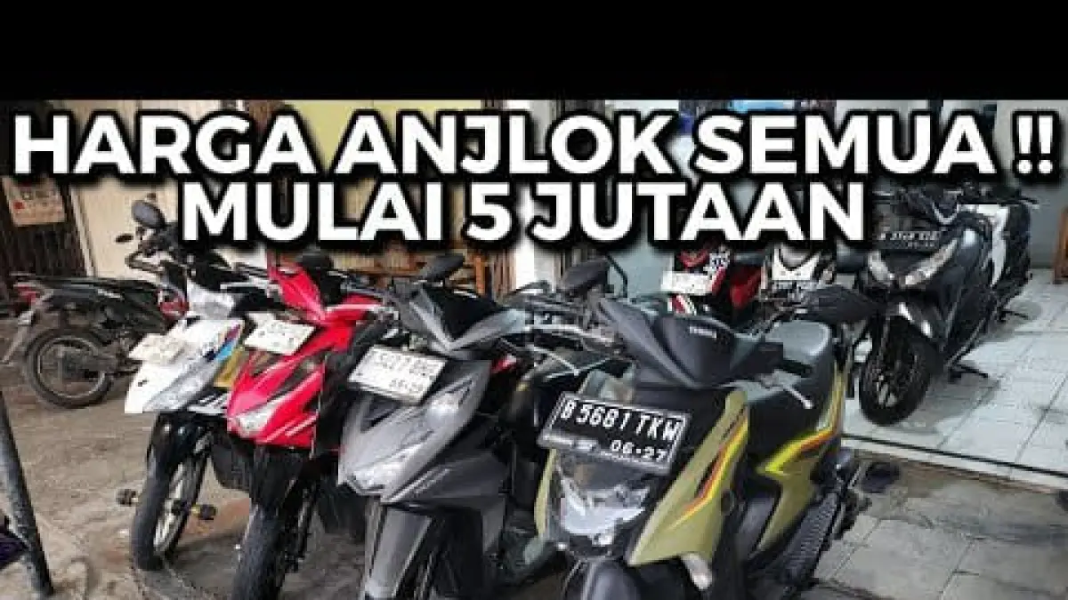 Harga motor bekas mulai Rp5 jutaan tersedia di Denis Motor Bekasi. Ada Vino, Mio J, Gear 125, Vario hingga Honda Beat.