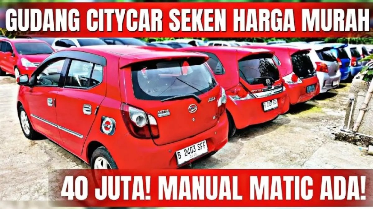 Mobil bekas murah di Cibinong tersedia mulai Rp40 jutaan. Ada Kia Picanto, Honda Jazz, Ayla, Brio hingga Toyota Yaris.