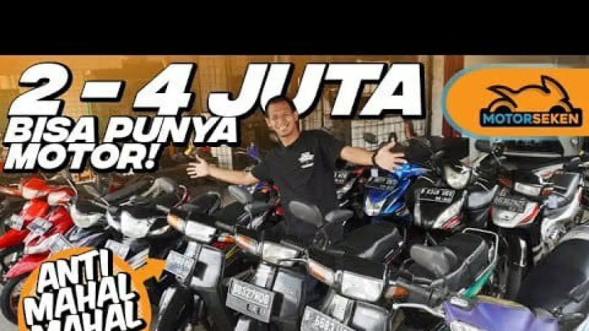 Motor bekas murah di Tangerang Selatan tersedia mulai Rp2,5 juta. Ada Honda Grand, Beat, Mio, Jupiter hingga Vario dengan pilihan beragam.