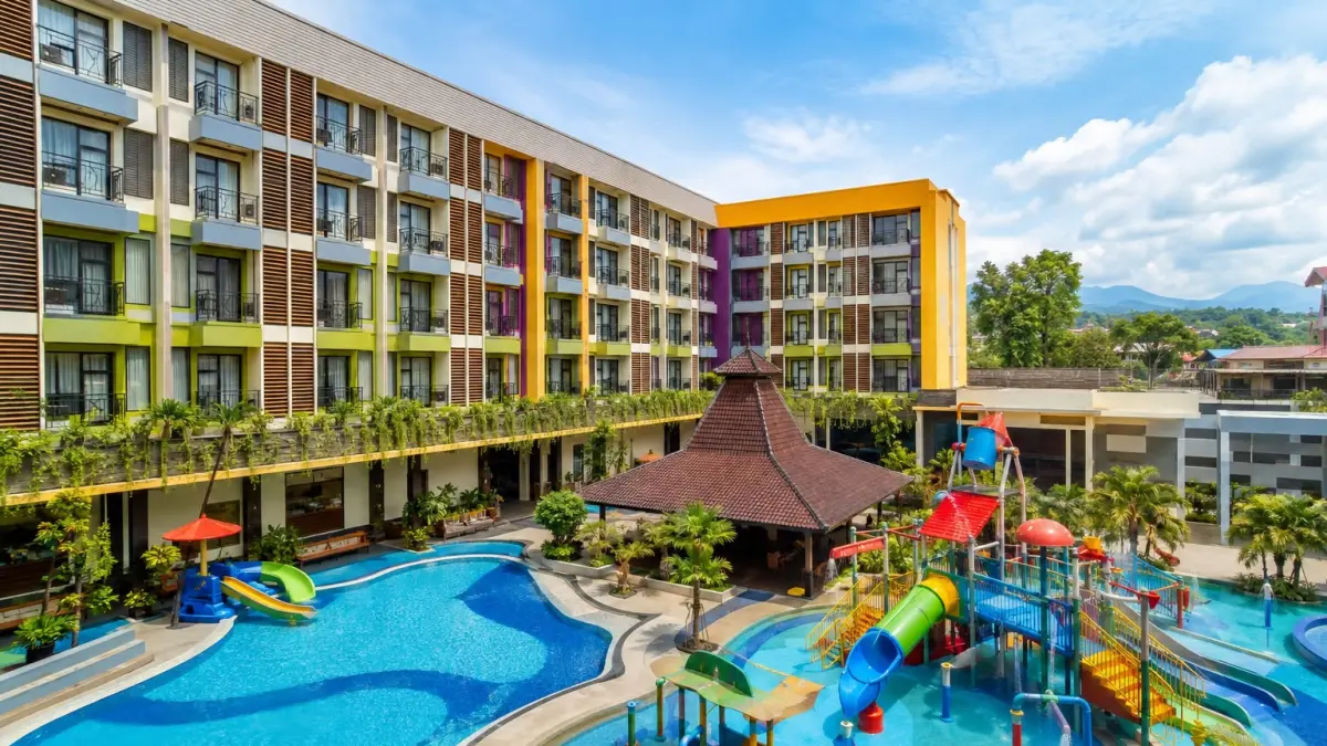 Hotel Batu Wonderland Jadi Pilihan Staycation Keluarga, Ada Water Park dan Playground