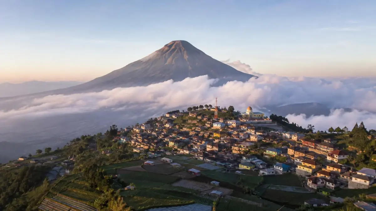 Nepal Van Java Magelang, Desa di Ketinggian 1.700 Mdpl dengan Panorama Gunung Sumbing