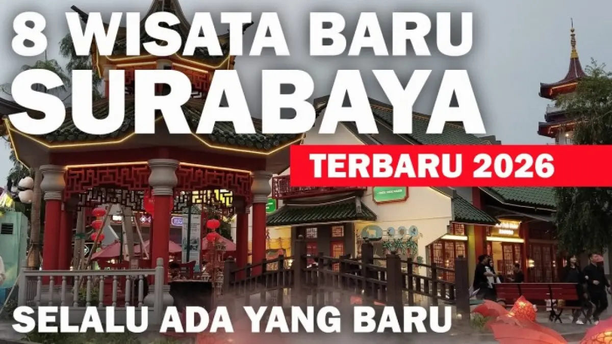Wisata Surabaya terbaru menawarkan beragam pilihan, dari Park Shanghai, taman hijau, wisata sejarah, hingga pengalaman bermain salju.
