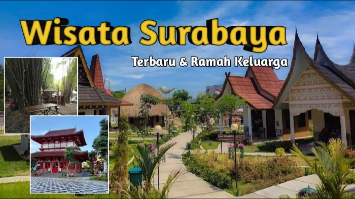 Wisata Surabaya terbaru menawarkan taman edukasi, wisata sejarah, kuliner oriental, Perahu Kalimas, Pantai Kenjeran hingga mangrove.