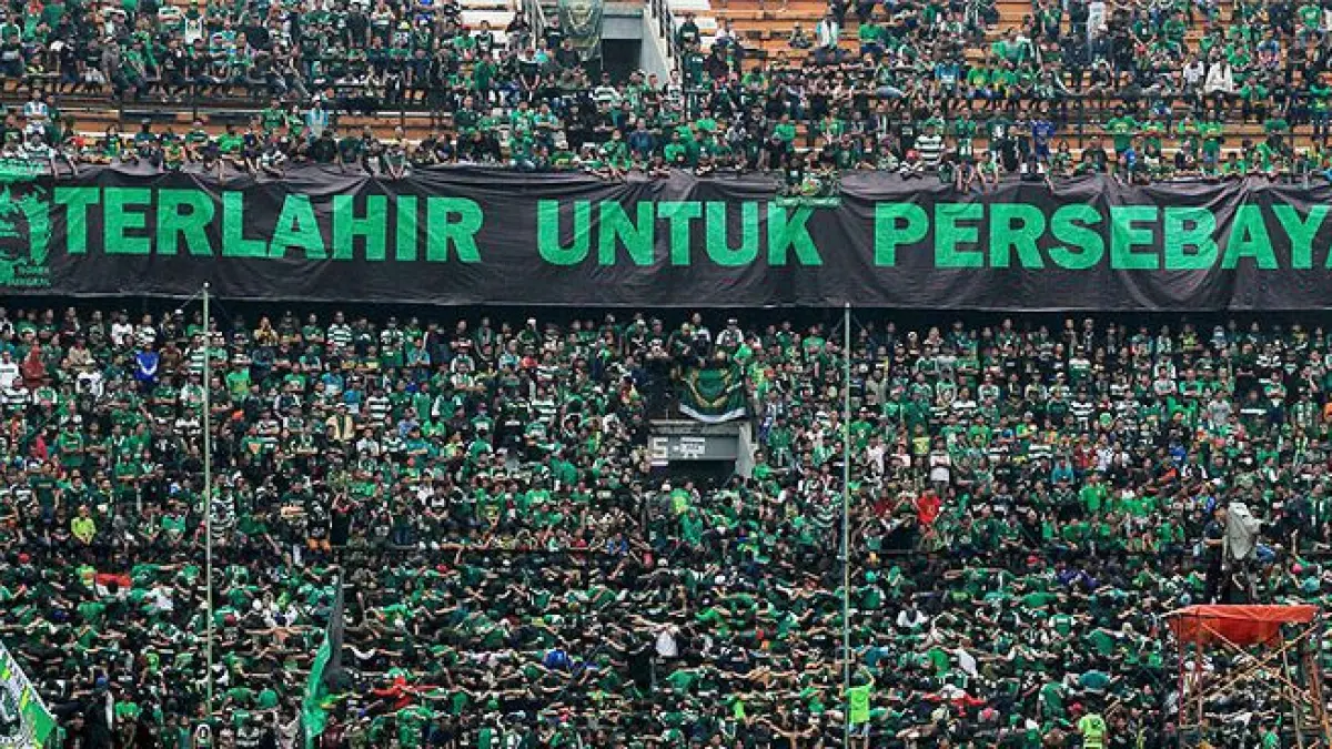 Persebaya Surabaya dinilai sebagai salah satu pionir klub berbasis bisnis di Indonesia lewat budgeting, manajemen, dan sport science (Pinterest)