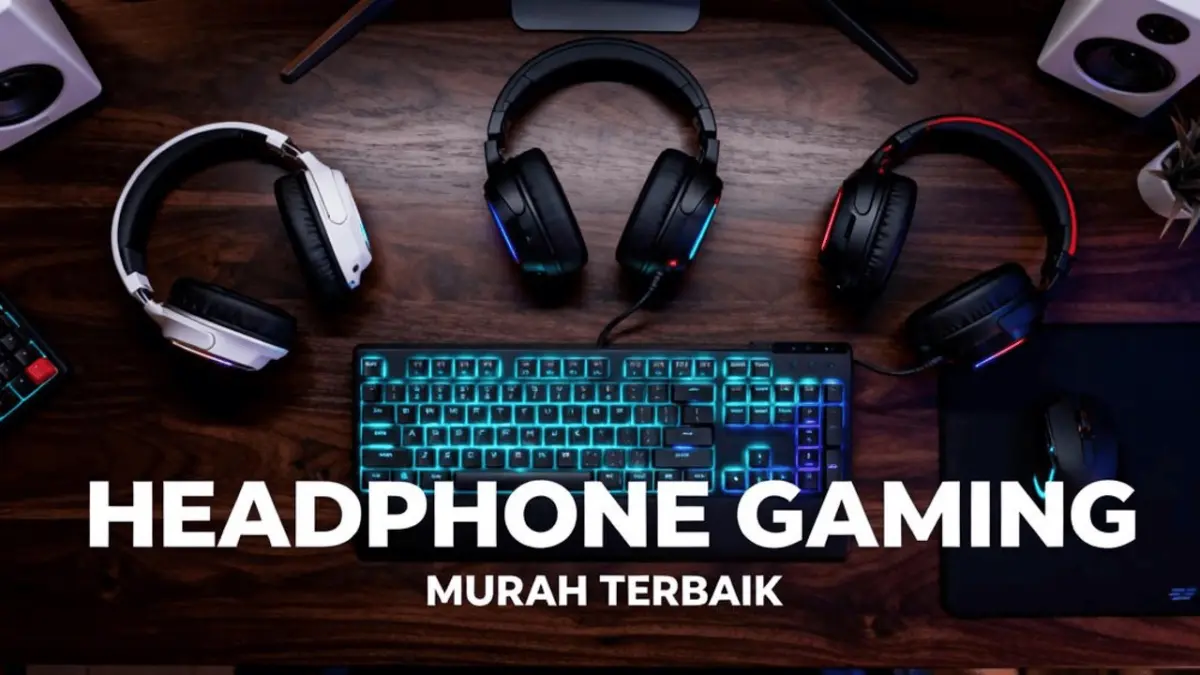 Cek 5 rekomendasi headphone gaming terbaik 2026 mulai Rp 200 ribuan. Dari JTX G6 hingga Rexus Daksa Gaya TS2, audio jernih dan nyaman dipakai!
